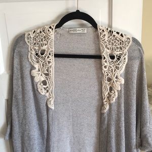 A&F cardigan